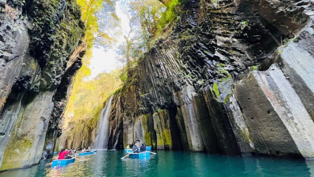 高千穂峡 ボート 体験 ブログ