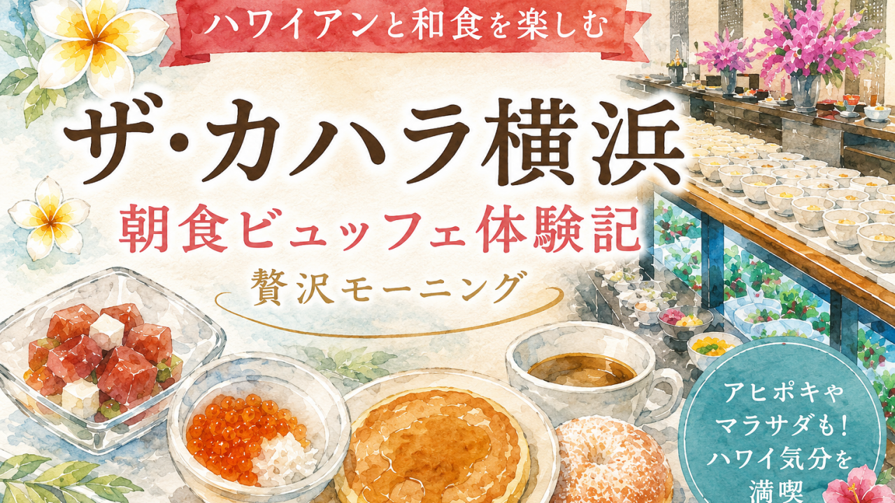 カハラ 横浜 朝食 ビュッフェ ブログ